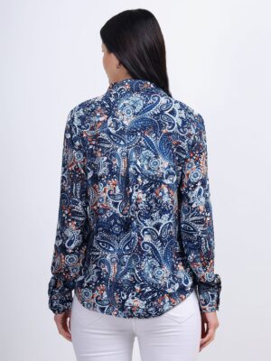 blue shirt women