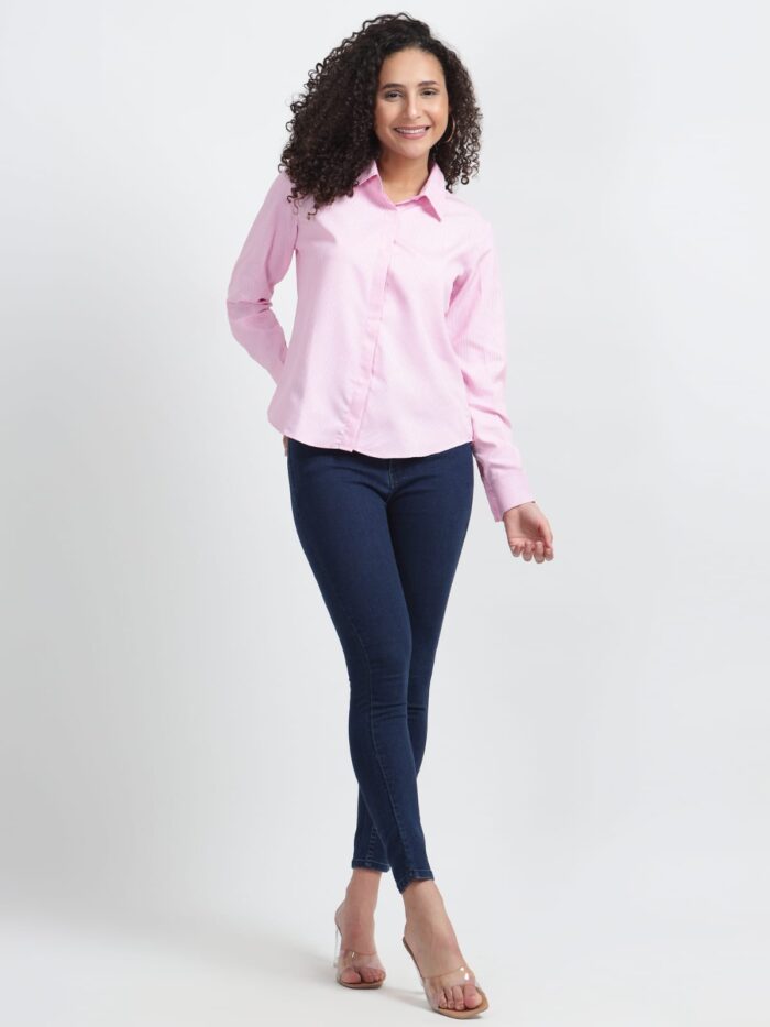 Classic Pink Shirt - Image 3