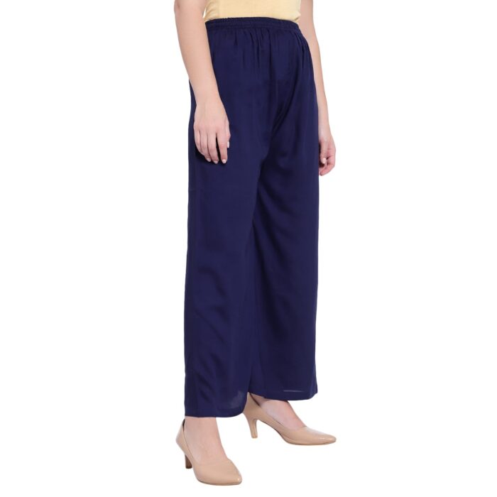 Blue Cotton stretchable pants - Image 5