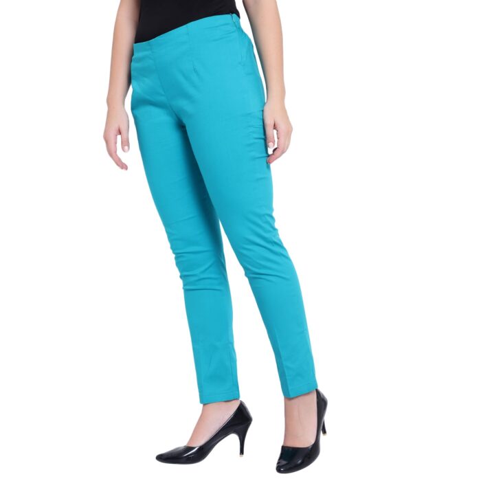 Cotton pant Blue - Image 4