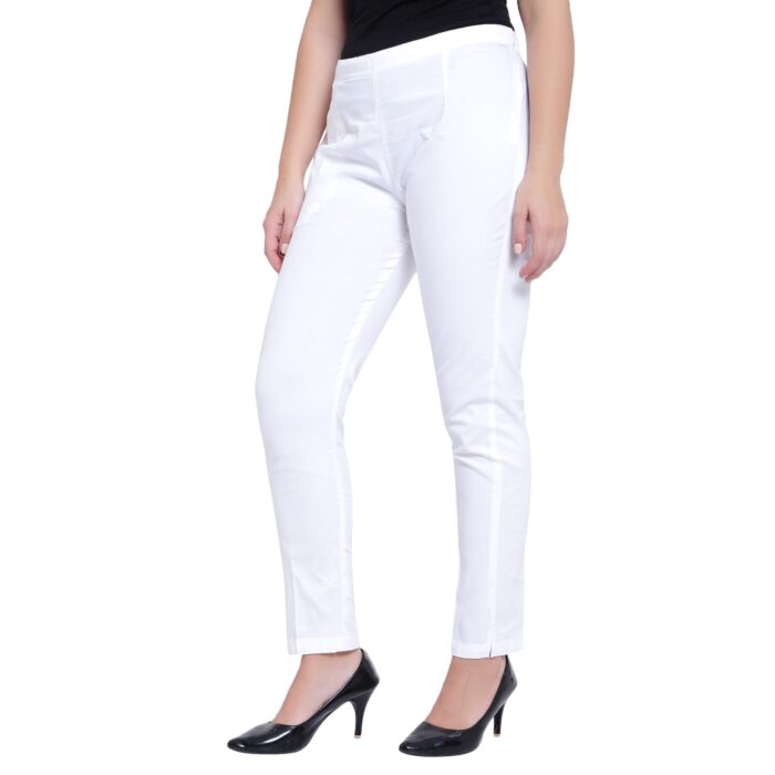 Cotton pant white - Image 6