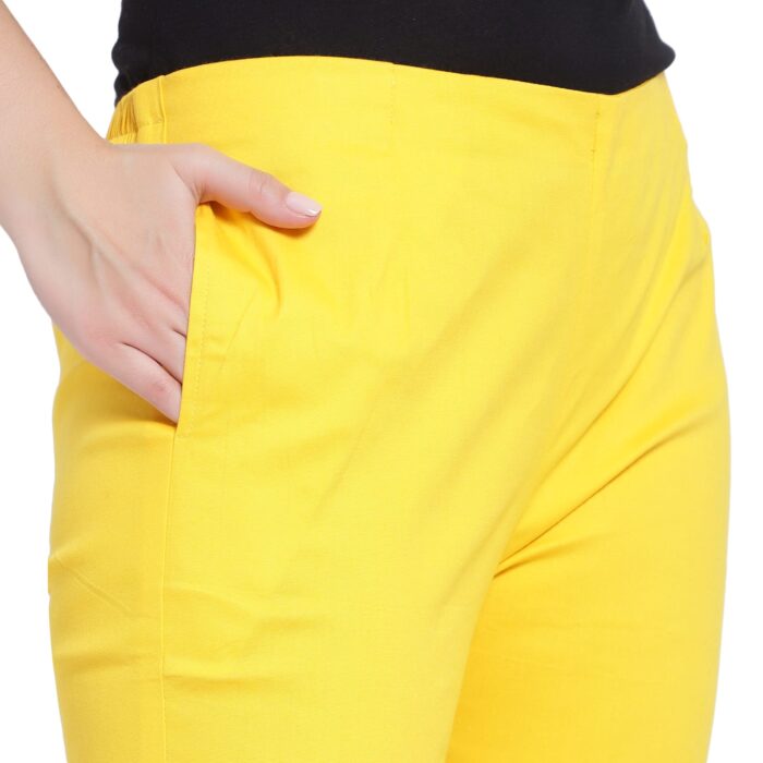 Cotton pant Yellow - Image 6