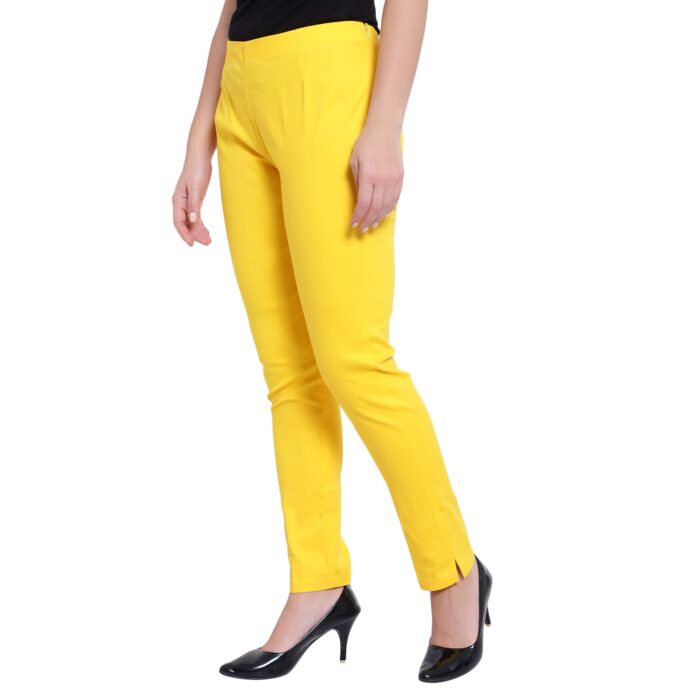 Cotton pant Yellow - Image 7