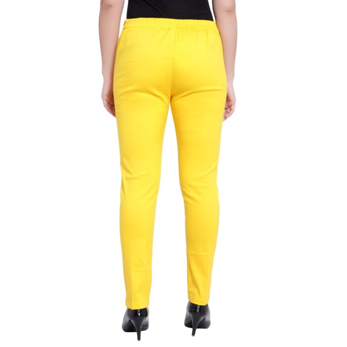 Cotton pant Yellow - Image 3