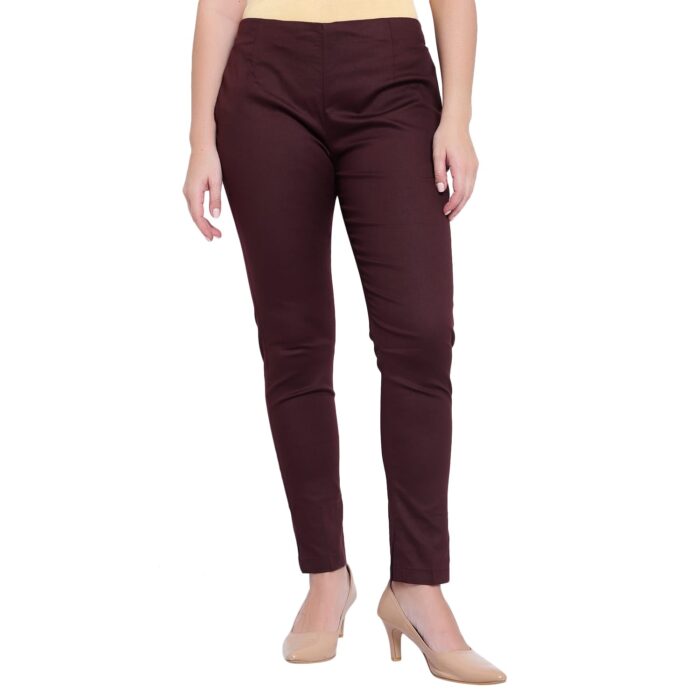 Cotton pant Dark Red - Image 2