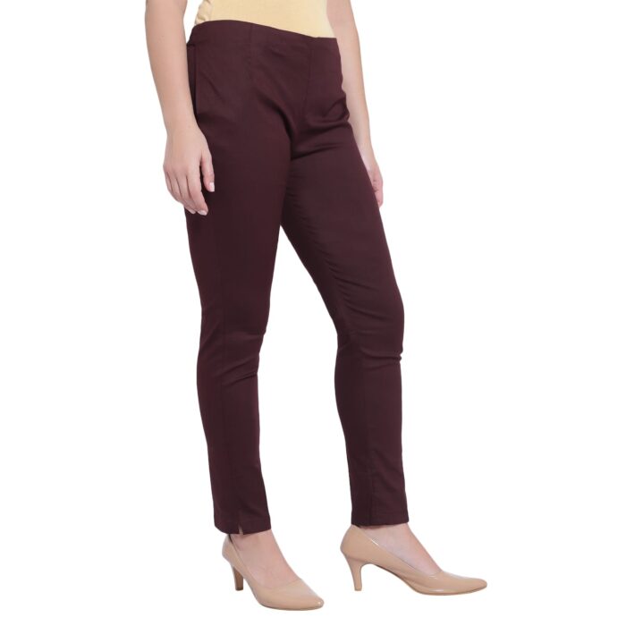 Cotton pant Dark Red