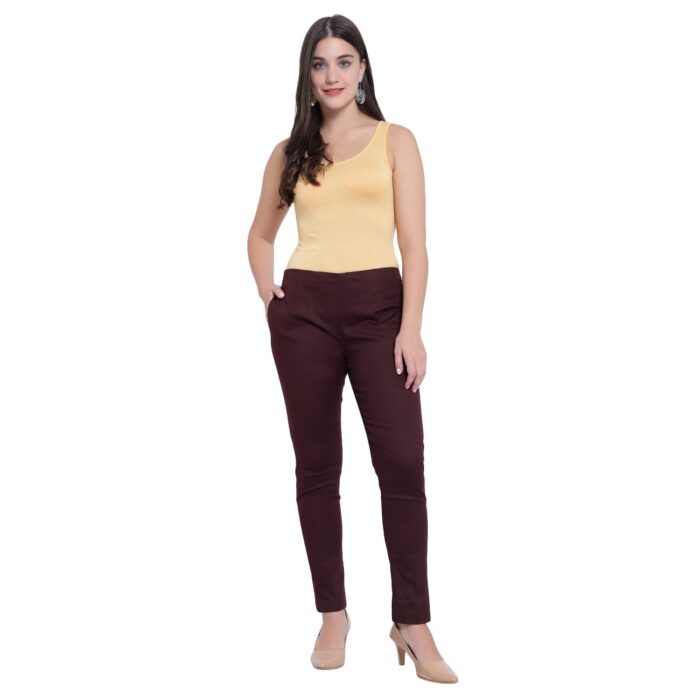 Cotton pant Dark Red - Image 5