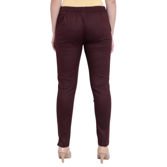 Cotton pant Dark Red - Image 6