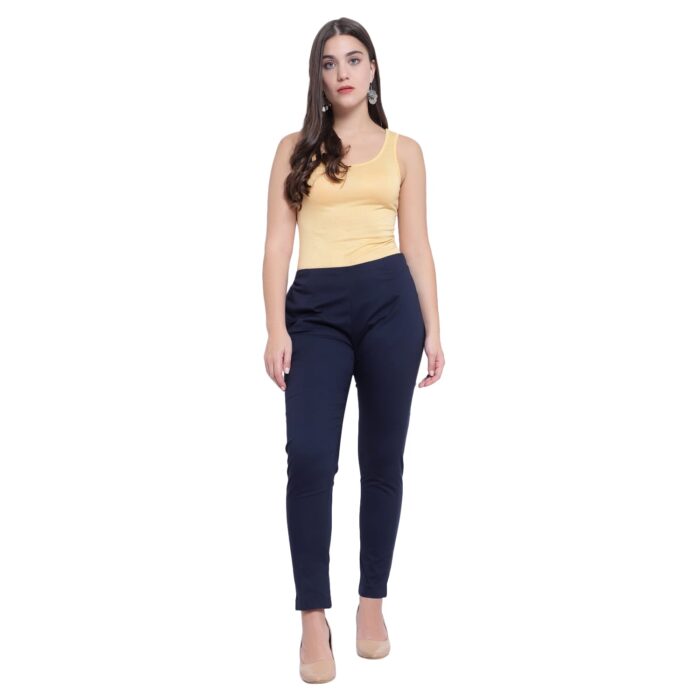 Dark Blue Cotton pant - Image 7