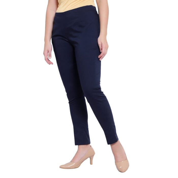 Dark Blue Cotton pant - Image 6