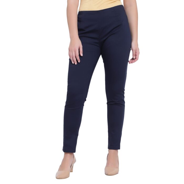 Dark Blue Cotton pant - Image 5