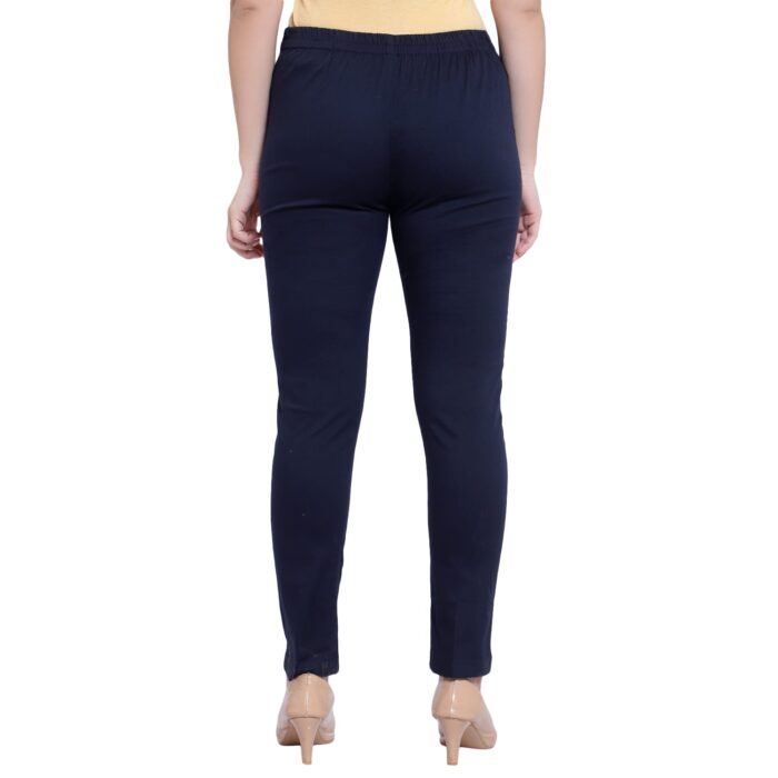 Dark Blue Cotton pant - Image 4