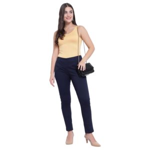 Dark Blue Cotton pant