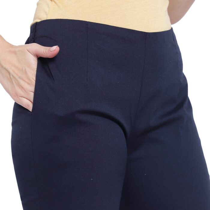 Dark Blue Cotton pant