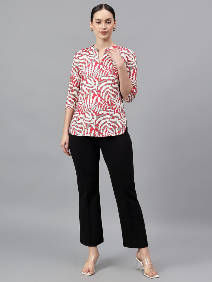 Woman Red Shirt - Image 7