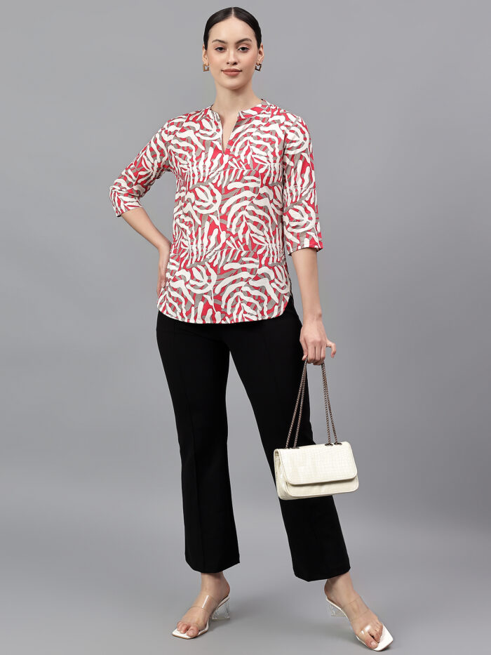 Woman Red Shirt - Image 5