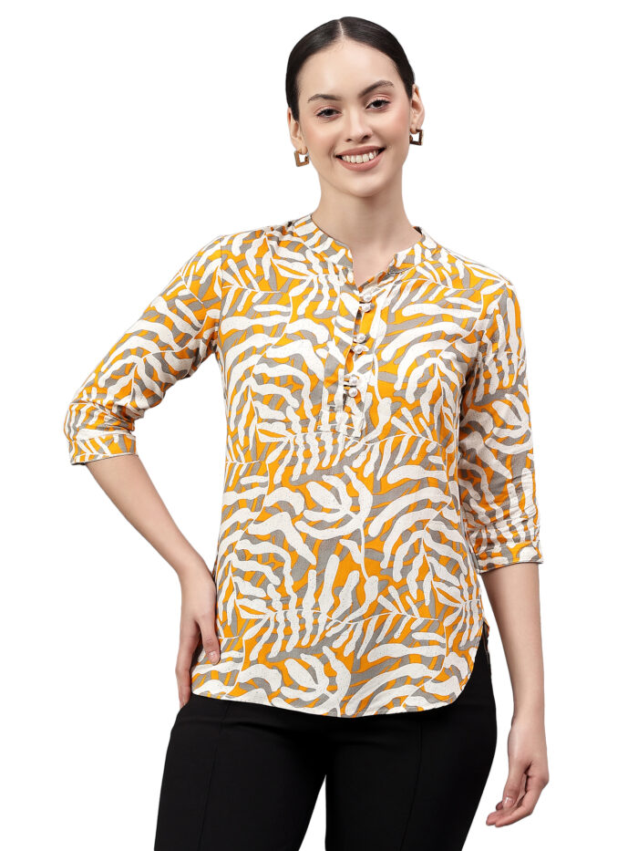 Woman yellow Shirt - Image 3