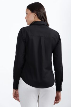 Nksa Fashion Women Formal White Shirt - Image 9