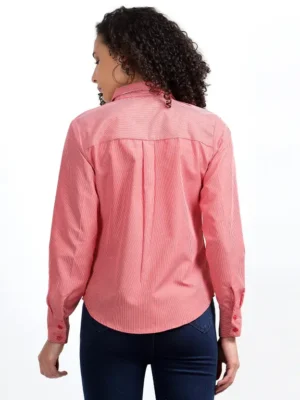 Nksa Fashion Women Red Shirt