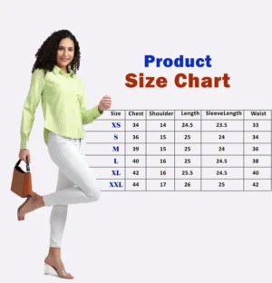 Nksa Fashion Women Green Shirt