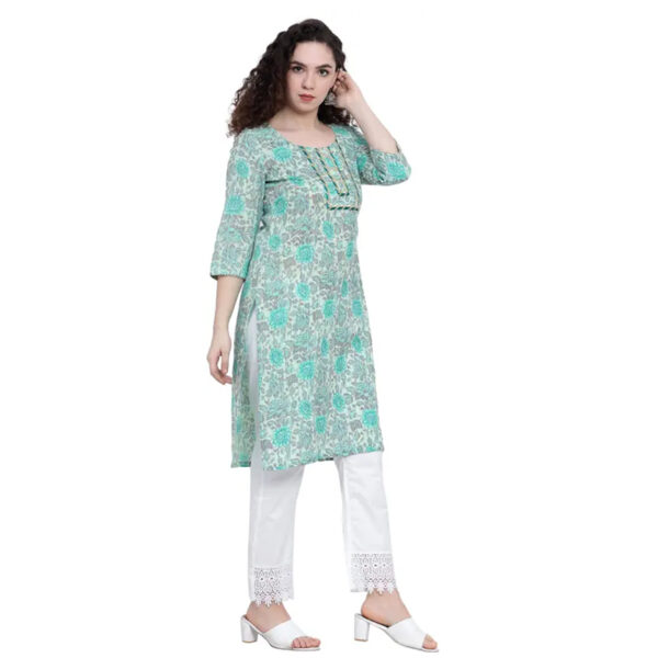 green kurti