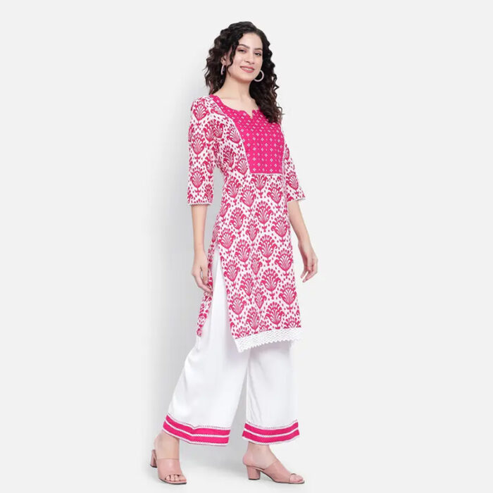 Women Pure Cotton Kurta Pant Set