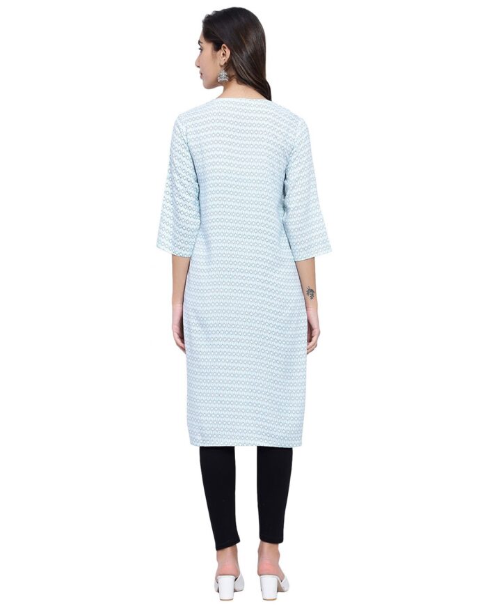 Self-design Kurta - Image 5