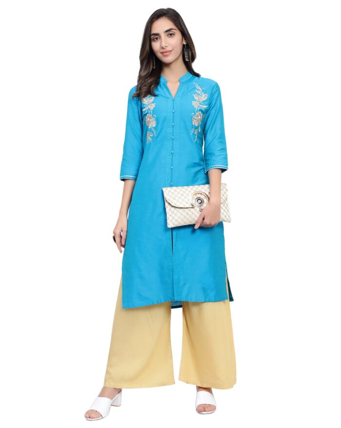 Self-design Kurta - Image 6
