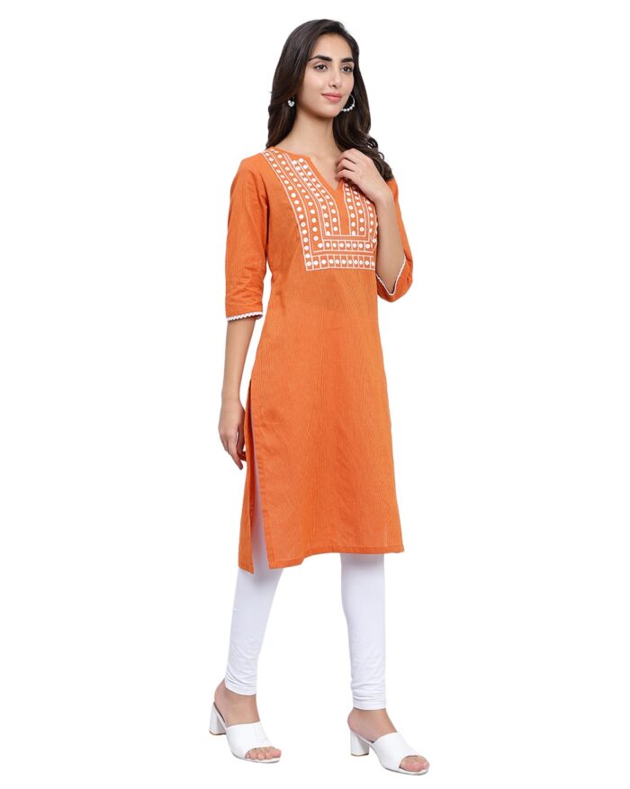 Self-design Kurta - Image 5