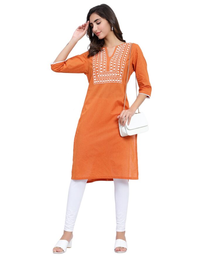 Self-design Kurta - Image 4
