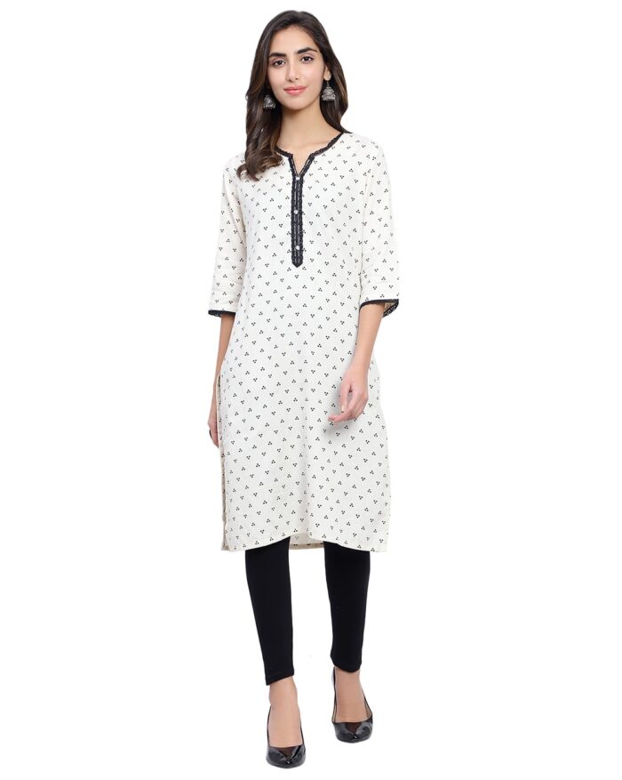 Self-design Kurta - Image 6