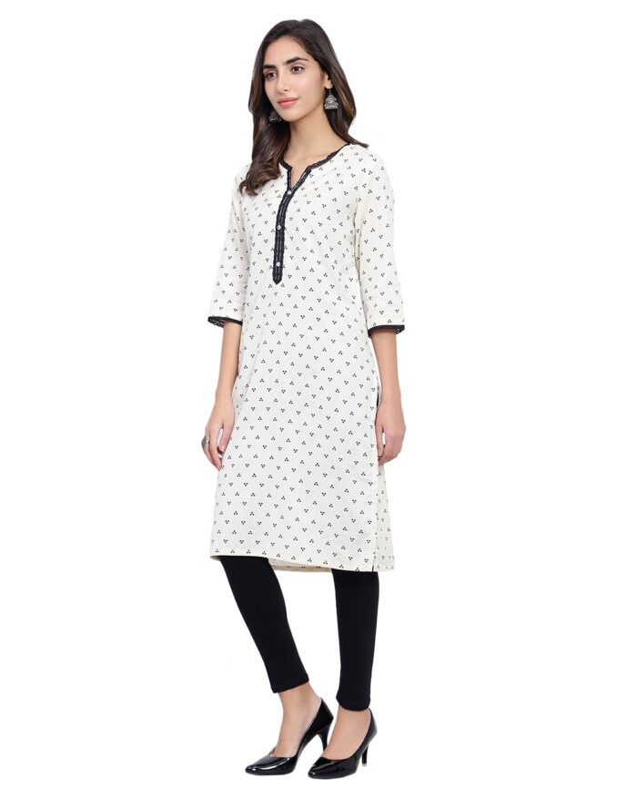 Self-design Kurta - Image 4