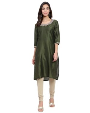 green kurti