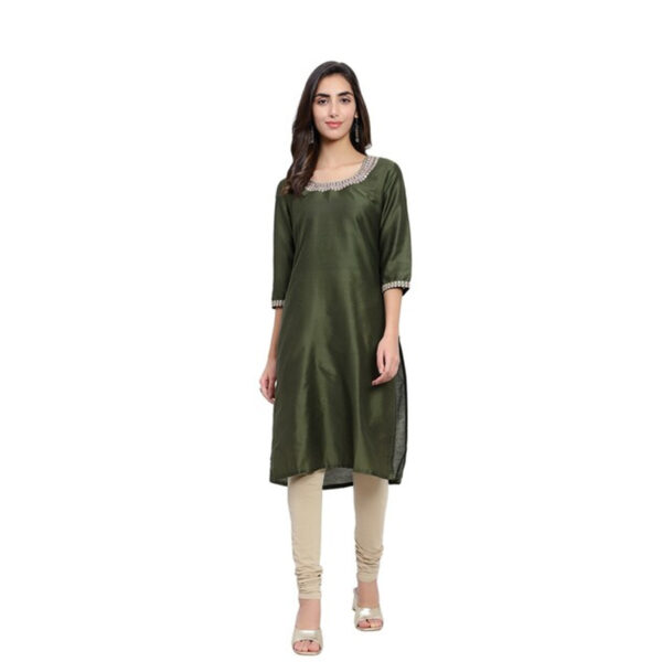 green kurti
