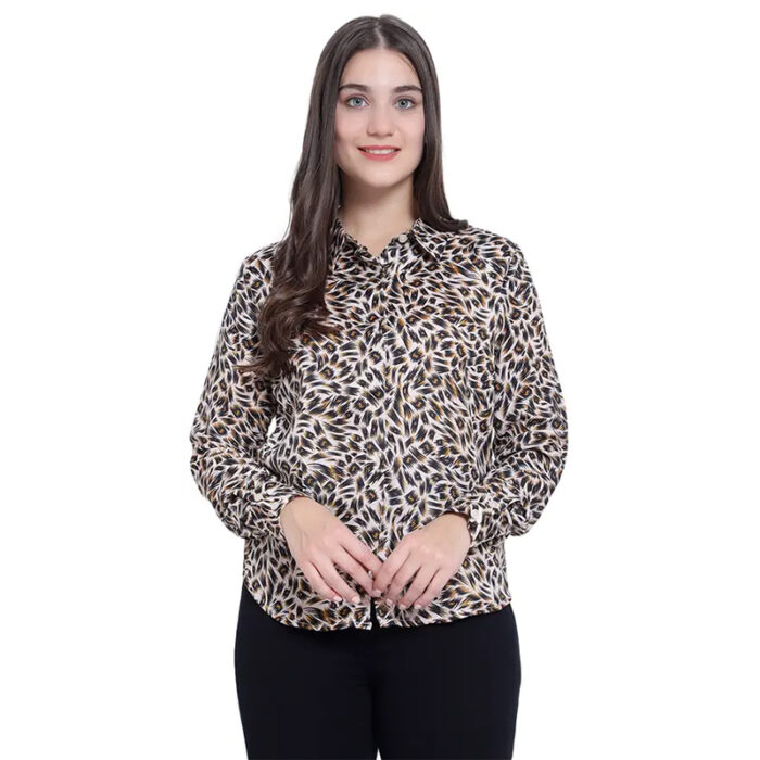 Women Regular Fit Solid Casual Shirt
