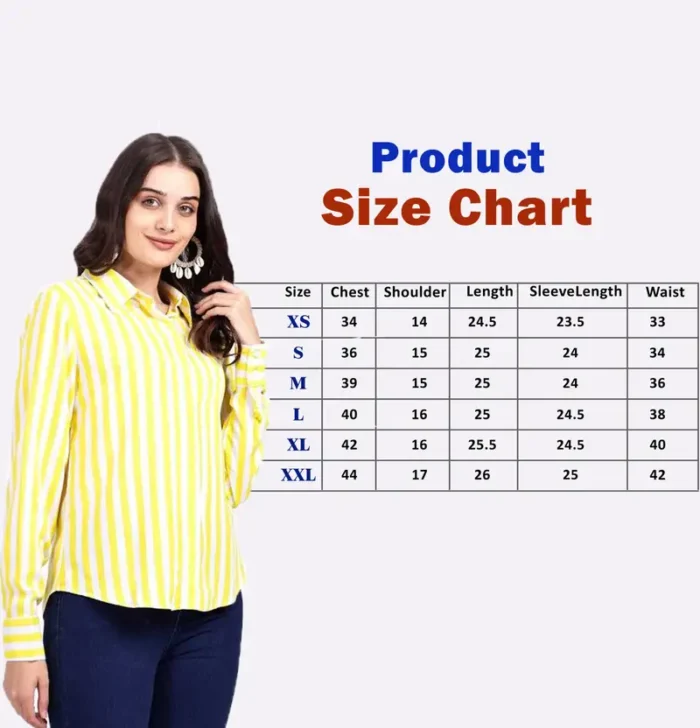 Nksa-fashion-Women-Yellow-Shirt