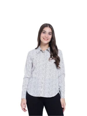 Nksa Fashion Women Solid Party Shirt