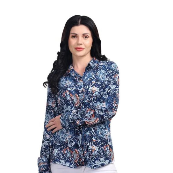 blue shirt women