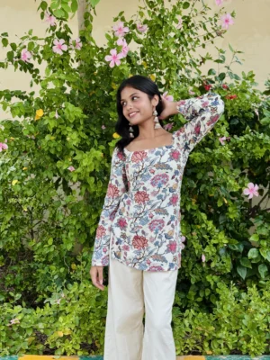 NKSA Fashion women’s stylish kurti for ethnic and casual wear