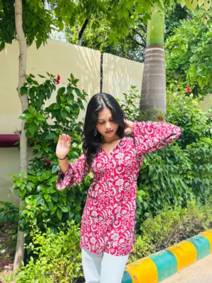 NKSA Fashion casual cotton kurti for women daily wear